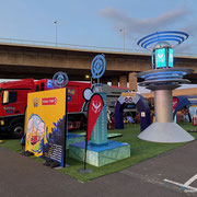 Das Bild zu Männerquatsch Podcast Folge 196 zeigt den Stand von Pokemon Go auf der Gamescom 2025.