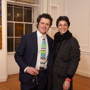 Enrico Pellegrini and Vice Consul Lucia Pasqualini