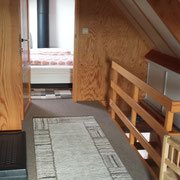 Der Flur im Dachgeschoss