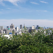 Aussicht über Kobe vom Kitano Schrein aus