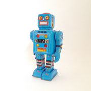 ロボット102　青＆赤jヘッド　260H 　￥1,000