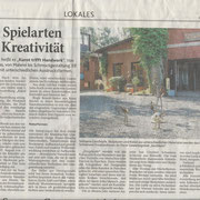 " Kunst trifft Handwerk " Inden 2014