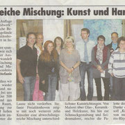 " Kunst trifft Handwerk " Inden 2014
