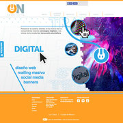 ON Advertising Website | www.onadvertising.mx | Diseño Web @ Adobe Muse | Status: Online