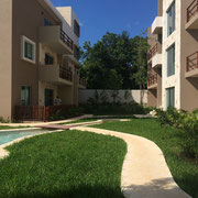 The garden of the Condo