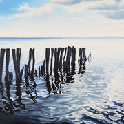 Meer 2, Acryl auf Leinwand, 100cm x 70cm x 3,8cm