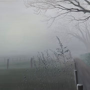 Nebel, Acryl auf Leinwand, 100cm x 80cm x 3,8cm