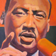 Martin Luther King  80 x 60 cm