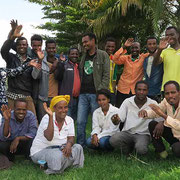 Group photo at a paraecologist training course at the Wondo Genet College, Ethiopia.