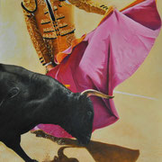 peinture-corrida-juan-bautista-arles-sylvie-roussel-meric-art