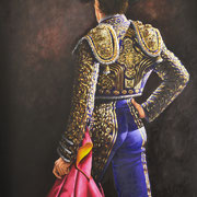 matador-castella-peinture-artiste-sylvie-roussel-meric-habit-de-lumiere