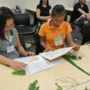 Communication by using a language book