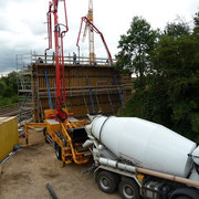 ES wurden ca.300 m³ Beton und 30 t Bewehrungsstahl verbaut.