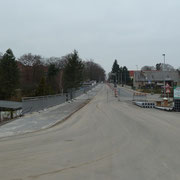 Blick auf die Stolpener Str. Richtung Arnsdorf.