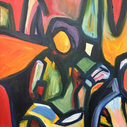Vitrail 1 - 46 x 38 cm.