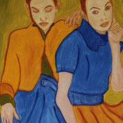 Deux Jeunes Filles - Collection privée.