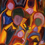 Portrait de Famille 7 - 73 x 60 cm.