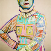 Burberry Woman - Dim Encadré 38,5 x 48,5 cm