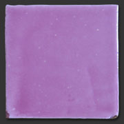 Glasierte Terracotta, Serie "AK", Fucsia 10x10 cm / 13x13 cm