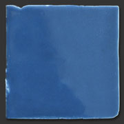 Glasierte Terracotta, Serie "AK", Azafata T-2 10x10 cm / 13x13 cm