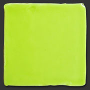 Glasierte Terracotta, Serie "AK", Pistacho 10x10 cm / 13x13 cm