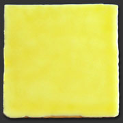 Glasierte Terracotta, Serie "AK", Amarillo 10x10 cm / 13x13 cm