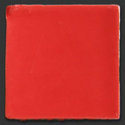 Glasierte Terracotta, Serie "AK", Rojo 10x10 cm / 13x13 cm