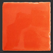 Glasierte Terracotta, Serie "AK", Naranja T-5 10x10 cm / 13x13 cm