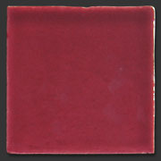 Glasierte Terracotta, Serie "AK", Burdeos 10x10 cm / 13x13 cm