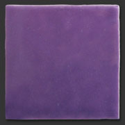 Glasierte Terracotta, Serie "AK", Morado 10x10 cm / 13x13 cm