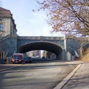 Blick von Plauenscher Straße