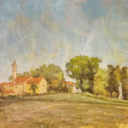 “Dietro Santa Maria” - olio su tela cm. 50 x 50