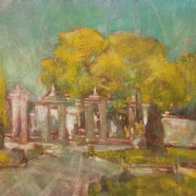 “Dreaming in Cernusco” - olio su tela, cm. 30 x 40
