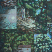 “Il bosco” - olio su tavola cm. 60 x 50 – Cernusco sul Naviglio, collezione privata
