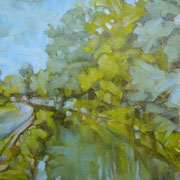 “Fine d’estate” - olio su cartone telato cm. 24 x 30 – S. Zenone al Lambro (MI), collezione privata