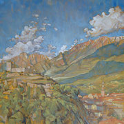 “Breno” - olio su tela cm. 60 x 60 - Besana Brianza, collezione privata