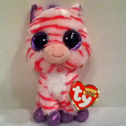 Zazzy: "In a herd of zebras I'm easy to see, look for pink stripes and you'll know it's me!"