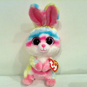 Lollipop: "I'm the sweetest bunny in town, I jump around and act like a clown."