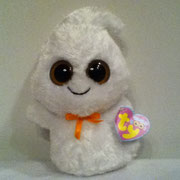 Ghosty: "I'm a lazy ghost that likes to sleep, I play video games when I'm not counting sheep!"