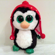 Freeze: "My little red hat keeps me snuggly and warm, I can play all day long in a really bad storm."