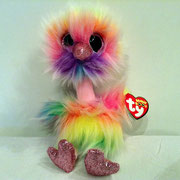 Asha: "I'm a rainbow of colors, with feathers so bright, with blues, pinks, and yellows, I'm a beautiful sight!"