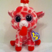 Junglelove: "I'm a romantic giraffe I surely think, even my body is red and pink!"