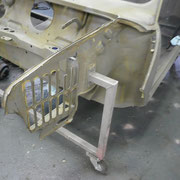 Left inner wing with fender removed