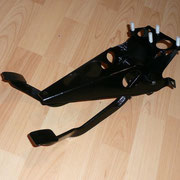 Reassembled pedal unit