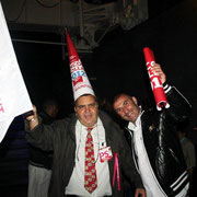 Victoire de François Hollande et fête du changement à Lyon / Photo : Anik Couble