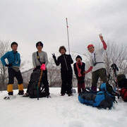 大黒山近くのピーク(1130m)