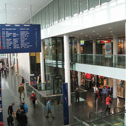 Interior de la estación de Aarau