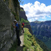 Circo de Carriata,  trekking Fajas de las Flores