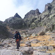 Guía de montaña, pico la Galana.