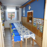 unser blaues Zimmer...Essen, Malen, Basteln, Puzzeln usw.